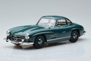 Mercedes 300 SL W198 Gullwing Žalias Norev 1:18