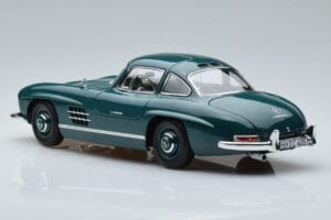 Mercedes 300 SL W198 Gullwing Žalias Norev 1:18 183851 Metalas - nuotrauka 6 iš 7