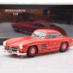 Mercedes 300 SL W198 Gullwing Raudonas Minichamps 1:18 - image 8 of 8