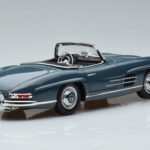 Mercedes 300 SL W198 Roadster Mėlynas Norev 1:18 - image 3 of 9