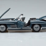 Mercedes 300 SL W198 Roadster Mėlynas Norev 1:18 - image 4 of 9