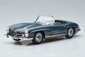 Mercedes 300 SL W198 Roadster Mėlynas Norev 1:18