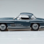 Mercedes 300 SL W198 Roadster Mėlynas Norev 1:18 - image 5 of 9