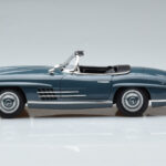 Mercedes 300 SL W198 Roadster Mėlynas Norev 1:18 - image 6 of 9