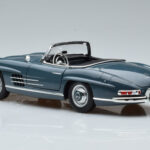 Mercedes 300 SL W198 Roadster Mėlynas Norev 1:18 - image 8 of 9