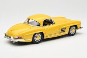 Mercedes 300 SL W198 Roadster Geltonas Norev 1:18 B66040669 Metalas - nuotrauka 3 iš 8
