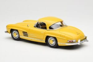 Mercedes 300 SL W198 Roadster Geltonas Norev 1:18 B66040669 Metalas - nuotrauka 7 iš 8