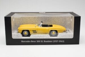 Mercedes 300 SL W198 Roadster Geltonas Norev 1:18 B66040669 Metalas - nuotrauka 8 iš 8