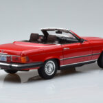 Mercedes 450 SL R107 US Versija Raudonas Norev 1:18 - image 3 of 8