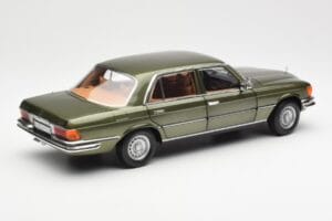 Mercedes 450SEL 6.9 W116 Žalias Metalinis Norev 1:18 183455 Metalas - nuotrauka 3 iš 8