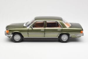 Mercedes 450SEL 6.9 W116 Žalias Metalinis Norev 1:18 183455 Metalas - nuotrauka 4 iš 8