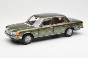 Mercedes 450SEL 6.9 W116 Žalias Metalinis Norev 1:18
