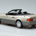 Mercedes 500 SL R129 Smoke Sidabrinis Norev 1:18 183719 Metalas - image 6 of 7