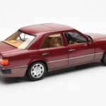 Mercedes 500E W124 Raudonas Metallic Pardavėjo Leidimas Norev 1:18 - image 3 of 8