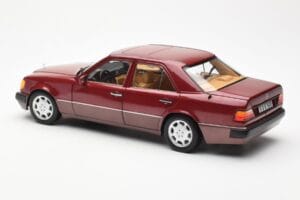 Mercedes 500E W124 Raudonas Metallic Pardavėjo Leidimas Norev 1:18 B66040699 Metalas - nuotrauka 7 iš 8