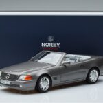 Mercedes 500 SL R129 Pilkas Metalinis Norev 1:18 183715 Metalas - image 7 of 7