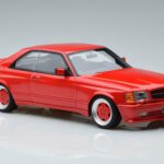 Mercedes 560 SEC W126 Widebody Raudonas Otto 1:18 OT995 Derva - image 4 of 6