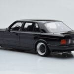Mercedes 560 SEL AMG W126 Obsidian Juodas Otto 1:18 - image 5 of 6