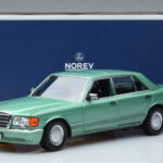 Mercedes 560 SEL W126 Šviesiai Žalias Norev 1:18 - image 7 of 7
