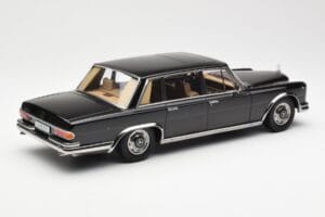 Mercedes 600 SWB W100 Juodas KK-Scale 1:18 180601 Metalas - nuotrauka 2 iš 6