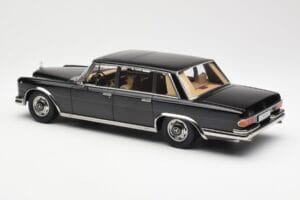 Mercedes 600 SWB W100 Juodas KK-Scale 1:18 180601 Metalas - nuotrauka 5 iš 6