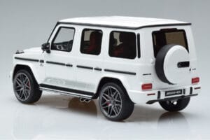 Mercedes AMG G63 Edition 55 W463 Baltas GT Spirit 1:18 GT890 Derva - nuotrauka 5 iš 6