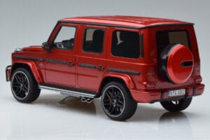 Mercedes AMG G63 W464 Asia Edition Raudonas GT Spirit 1:18 CLDC010 Derva - nuotrauka 5 iš 6