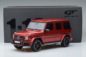 Mercedes AMG G63 W464 Asia Edition Raudonas GT Spirit 1:18 CLDC010 Derva - nuotrauka 6 iš 6