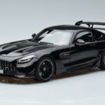 Mercedes AMG GT C190 Black Series Juodas Norev 1:18 183900 Metalas