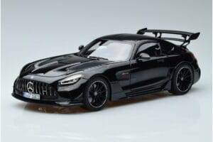 Mercedes AMG GT C190 Black Series Juodas Norev 1:18 183900 Metalas