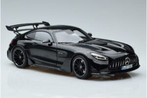 Mercedes AMG GT C190 Black Series Juodas Norev 1:18 183900 Metalas - nuotrauka 5 iš 7