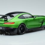 Mercedes AMG GT C190 Black Series Žalias Hell Magno Riboto Tiražo Norev 1:18 183903 Metalas - image 3 of 7