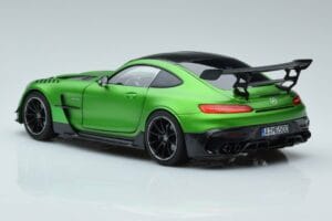 Mercedes AMG GT C190 Black Series Žalias Hell Magno Riboto Tiražo Norev 1:18 183903 Metalas - nuotrauka 6 iš 7