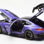 Mercedes AMG GT Black Series Violetinis Asia Exclusive Norev 1:18 - image 5 of 8