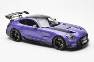 Mercedes AMG GT Black Series Violetinis Asia Exclusive Norev 1:18 183907 Metalas - nuotrauka 6 iš 8