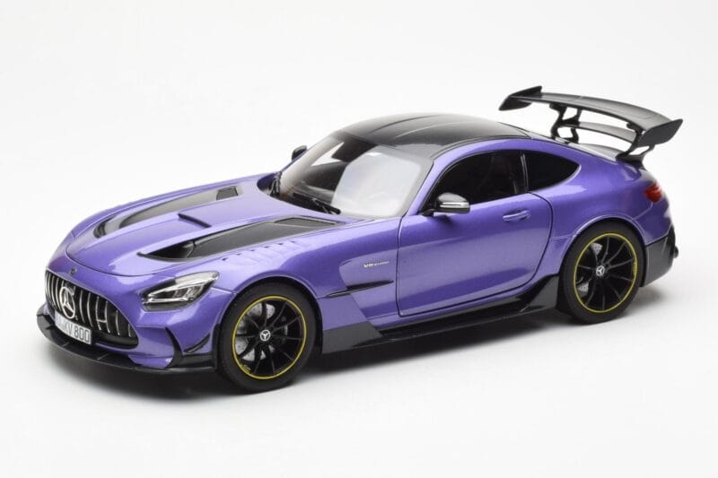 Mercedes AMG GT Black Series Violetinis Asia Exclusive Norev 1:18