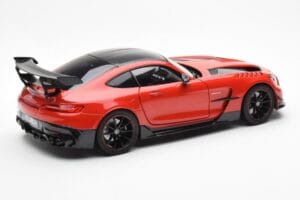 Mercedes AMG GT Black Series Raudonas Asia Exclusive Norev 1:18 183906 Metalas - nuotrauka 3 iš 8