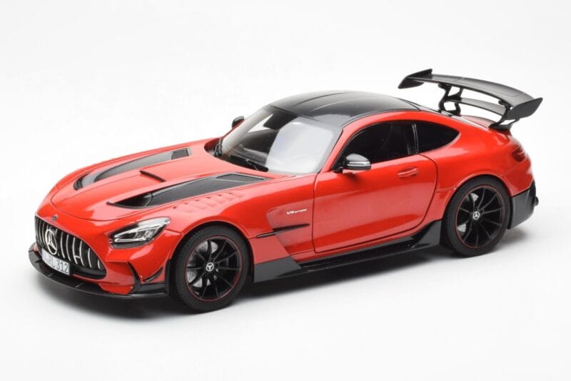Mercedes AMG GT Black Series Raudonas Asia Exclusive Norev 1:18