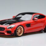Mercedes AMG GT Prior Design C190 Raudonas GT Spirit 1:18 ZM104 Derva