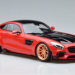 Mercedes AMG GT Prior Design C190 Raudonas GT Spirit 1:18 ZM104 Derva - image 4 of 6