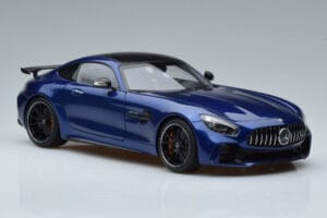 Mercedes AMG GT R C190 Spindinčiai Mėlynas AUTOart 1:18 76334 Metalas - nuotrauka 5 iš 7