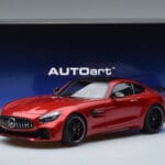Mercedes AMG GT R C190 Kardinolo Raudona AUTOart 1:18 76331 Metalas - image 7 of 7
