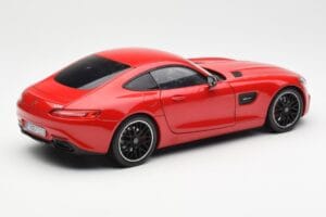 Mercedes AMG GT C190 Raudonas Norev 1:18 183496 Metalas - nuotrauka 3 iš 8