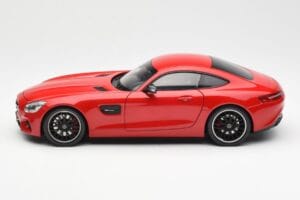 Mercedes AMG GT C190 Raudonas Norev 1:18 183496 Metalas - nuotrauka 4 iš 8