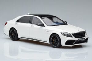 Mercedes AMG S63 W222 Diamond Baltas GT Spirit 1:18 B66965714 Derva - nuotrauka 4 iš 6