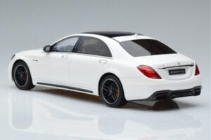Mercedes AMG S63 W222 Diamond Baltas GT Spirit 1:18 B66965714 Derva - nuotrauka 5 iš 6