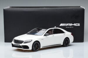 Mercedes AMG S63 W222 Diamond Baltas GT Spirit 1:18 B66965714 Derva - nuotrauka 6 iš 6