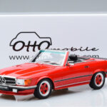 Mercedes AMG SL500 R107 Raudonas Otto 1:18 - image 6 of 6