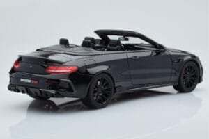 Mercedes Brabus 650 Kabrioletas Juodas GT Spirit 1:18 GT206 Derva - nuotrauka 2 iš 6