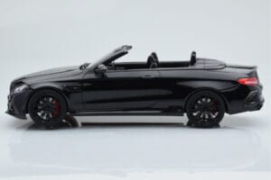 Mercedes Brabus 650 Kabrioletas Juodas GT Spirit 1:18 GT206 Derva - nuotrauka 3 iš 6